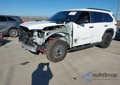 2024 Toyota Sequoia Trd Pro z USA, uszkodzony, nr VIN 7SVAAABA6RX048089